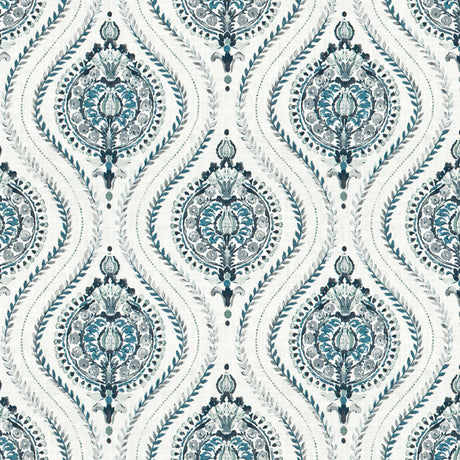 STOUT MAKO-1 MAKOSSA 1 SLATE Fabric - Eades Wallpaper & Fabric