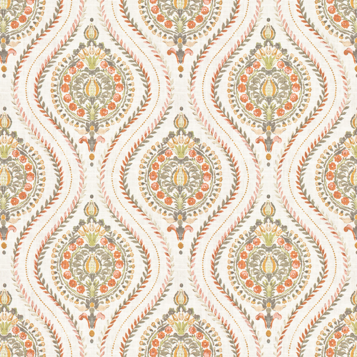 STOUT MAKO-2 MAKOSSA 2 RUSSET Fabric - Eades Wallpaper & Fabric
