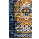 Amer Rugs MAN-34 Manhattan Bohemian Pattern /Orange Runner Rug, 2'6" X 6' Area Rug