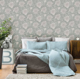 Midbec MD51008 Rosa Grey Ornamental Florals Wallpaper