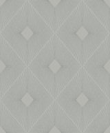 York MD7132 Harlowe Light Grey & Silver Wallpaper