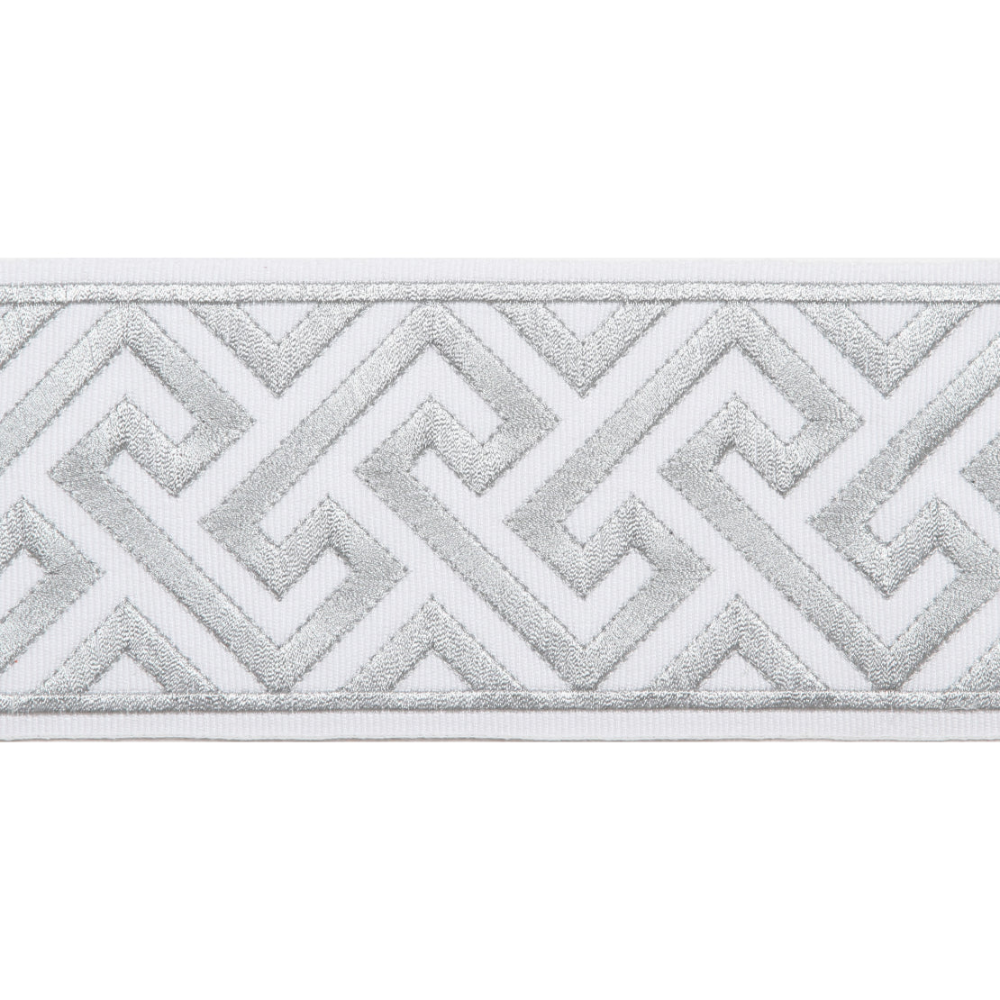 Eade’s MELROSE EMB TAPE SILVER SILVER