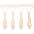 Schumacher MF4001-1 MELROSE MOLDED FRINGE in NATURAL Trim - 