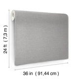 Magnolia Home MF4706MH Paper Light Blue Yarn Wallpaper
