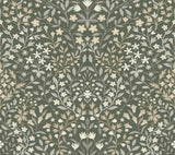 Magnolia Home MF4722 Garden Terrace Olive Wallpaper