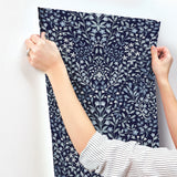 Magnolia Home MF4723 Garden Blue Terrace Wallpaper