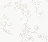 Magnolia Home MF4732 Magnolia Beige Branches Wallpaper