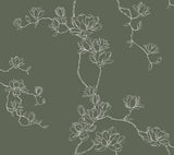 Magnolia Home MF4735 Magnolia Pine Branches Wallpaper