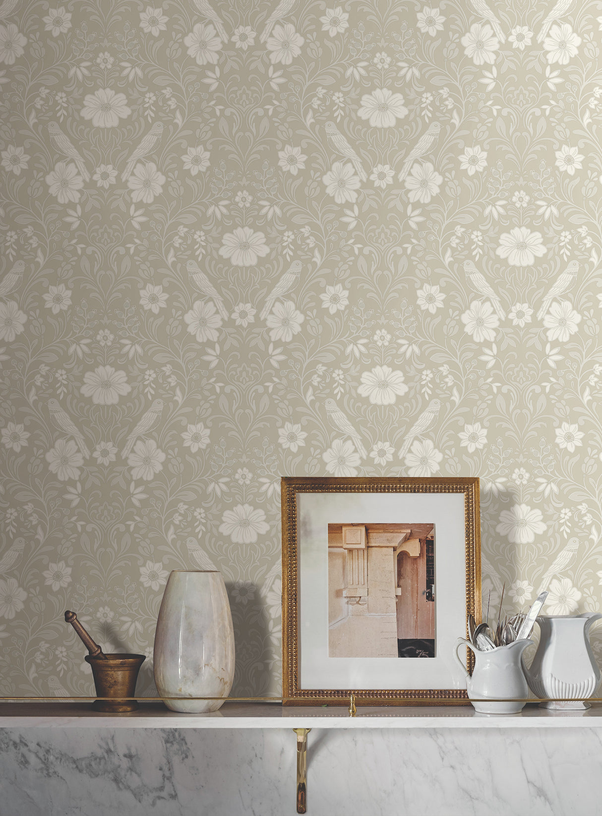 Magnolia Home MF4744 Colette Linen Wallpaper