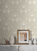 Magnolia Home MF4744 Colette Linen Wallpaper