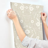 Magnolia Home MF4744 Colette Linen Wallpaper