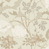Magnolia Home MF4752 Gwendolyn Neutral & Coral Wallpaper