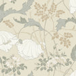 Magnolia Home MF4753 Gwendolyn Ivory & Grey Wallpaper