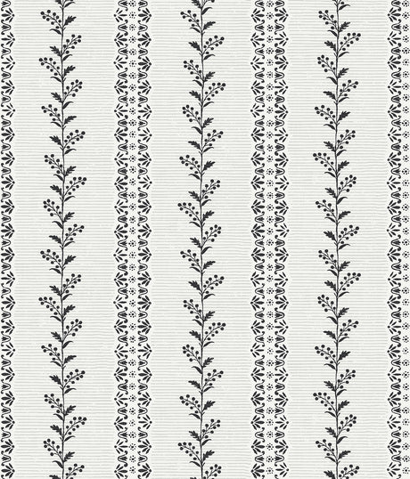 Magnolia Home MF4761 Everleigh White & Black Wallpaper