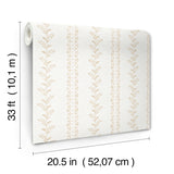 Magnolia Home MF4763 Everleigh Ochre Wallpaper