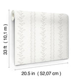 Magnolia Home MF4765 Everleigh Grey Wallpaper