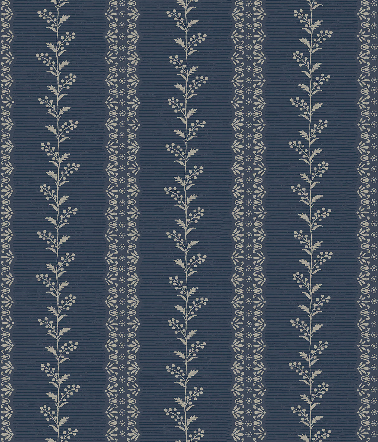 Magnolia Home MF4766 Everleigh Navy Wallpaper