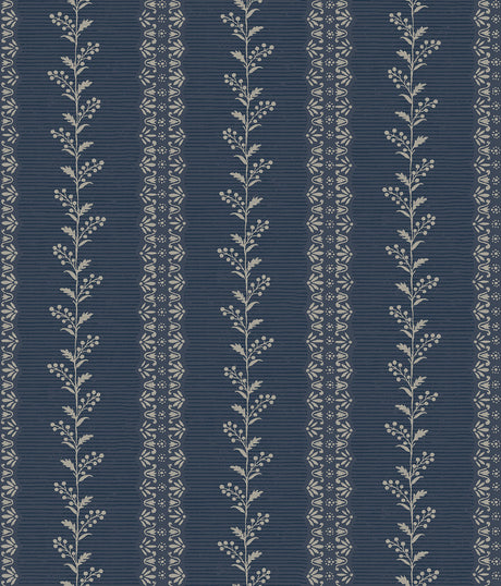 Magnolia Home MF4766 Everleigh Navy Wallpaper