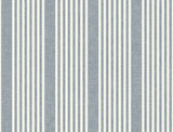 Magnolia Home MF4768 French Navy Linen Stripe Wallpaper