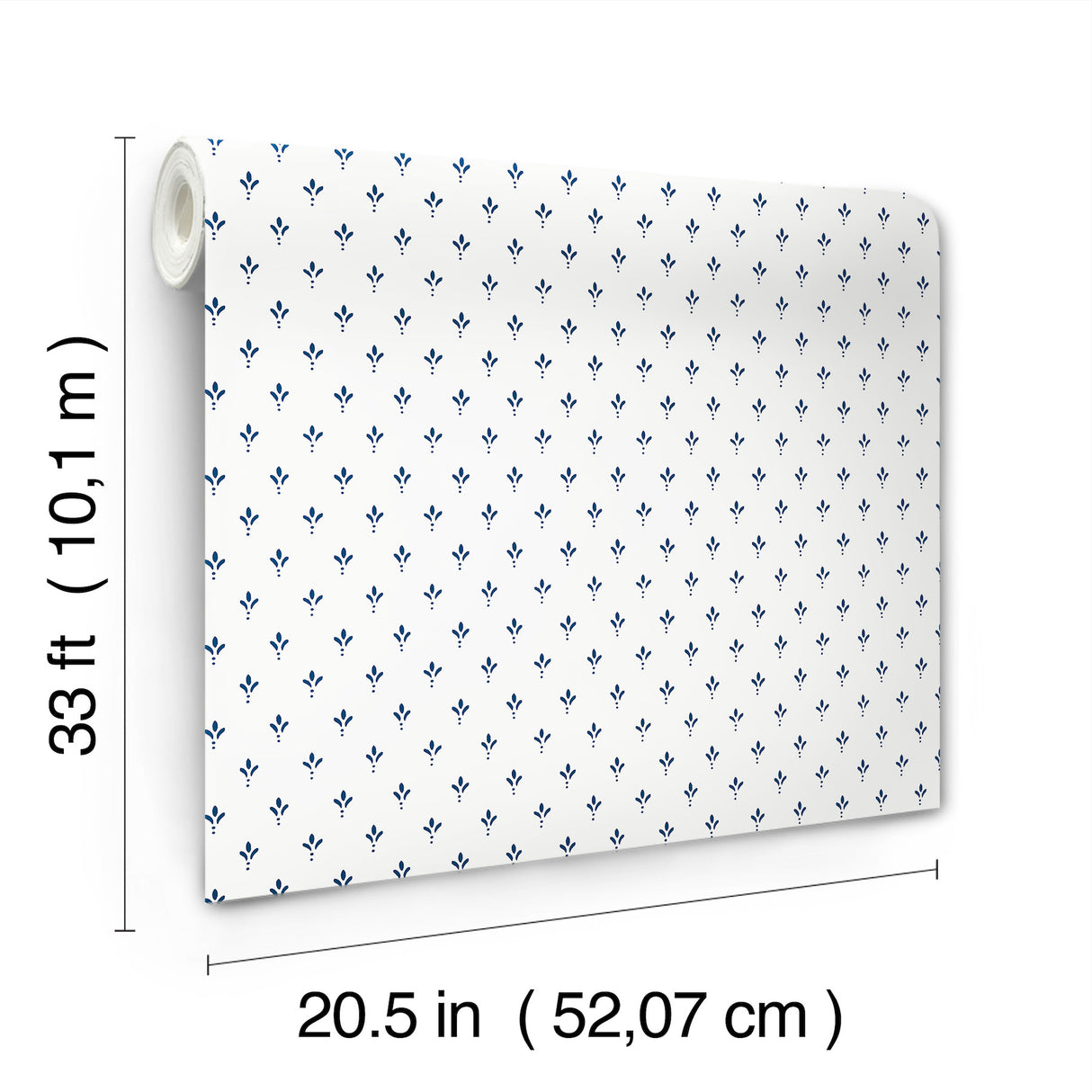 Magnolia Home MF4772 Charm Blue Wallpaper