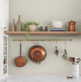 Magnolia Home MF4773 Charm Grey Wallpaper