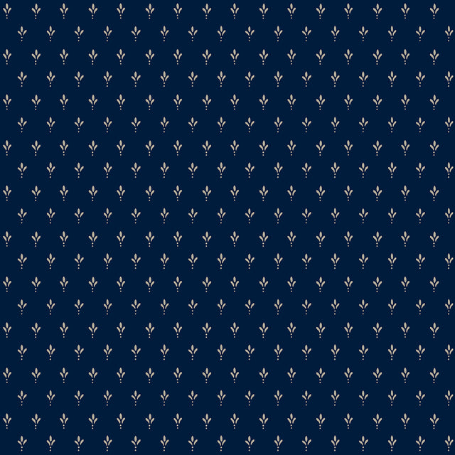 Magnolia Home MF4776 Charm Navy Wallpaper