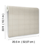 Magnolia Home MF4782 Windsor Ivory Wallpaper