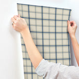 Magnolia Home MF4791 Hunter Blue Wallpaper