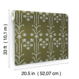 Magnolia Home MF4801 Lydia Moss Wallpaper