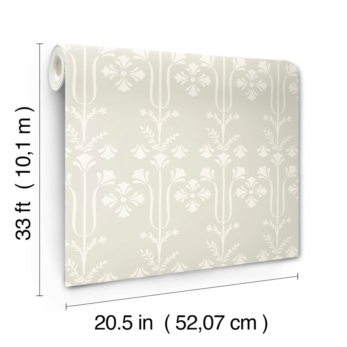Magnolia Home MF4804 Lydia Ivory Wallpaper