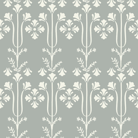 Magnolia Home MF4806 Lydia Blue Wallpaper