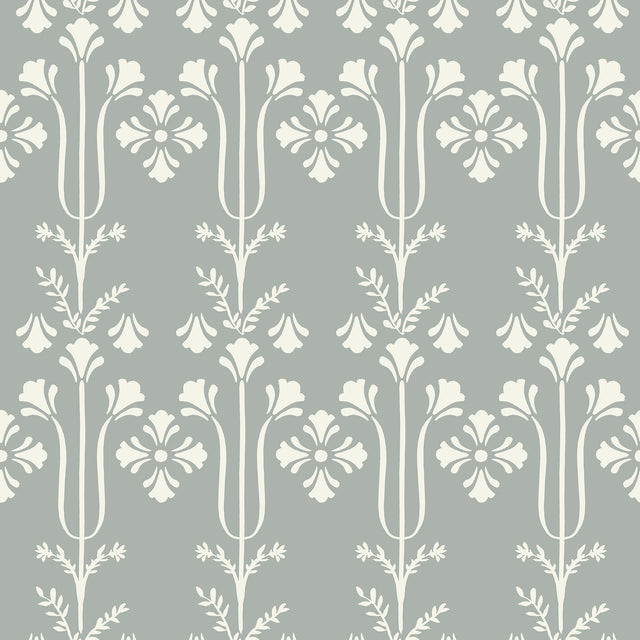 Magnolia Home MF4806 Lydia Blue Wallpaper