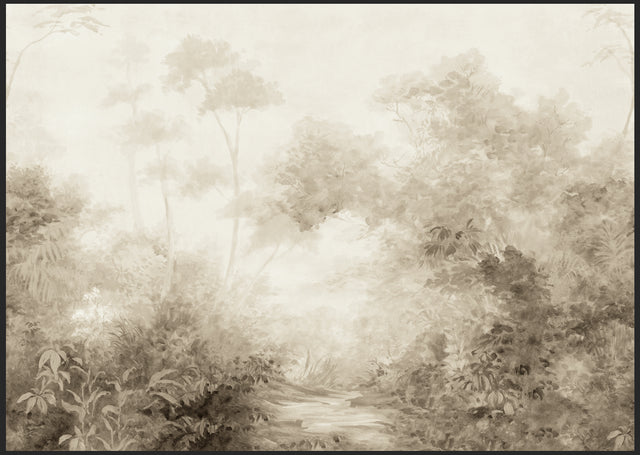 Magnolia Home MF4807M Woodlands Sepia Wall Mural