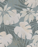 Marburg MG31601 Nona Grey Tropical Leaves Wallpaper