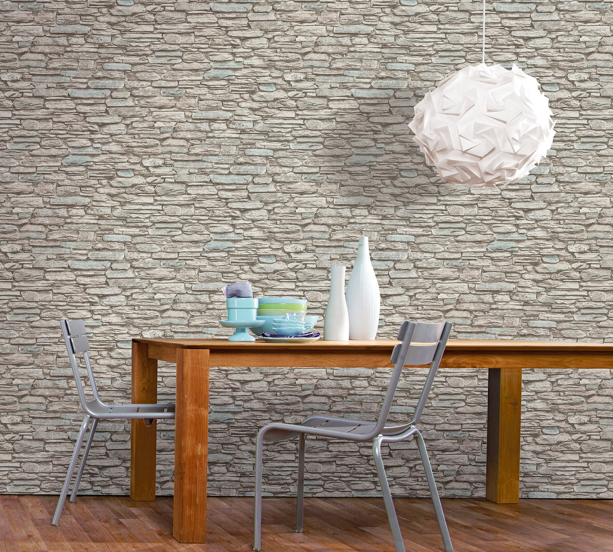 Marburg MG81904 Kamen Brown Stone Wallpaper