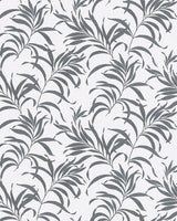 Marburg MG81937 Valentina Grey Leaf Wallpaper