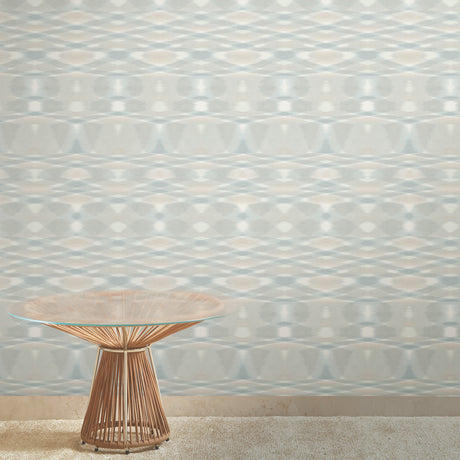 York MI10321 Sunrise Flame Light Blue Wallpaper