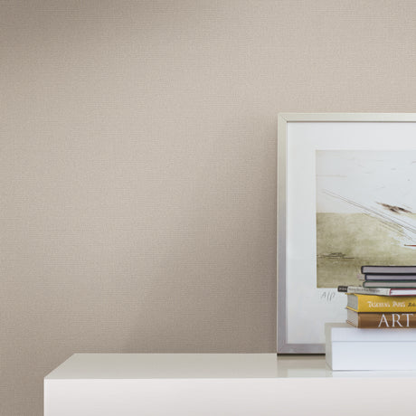 York MI10362 Chevronette Taupe Wallpaper