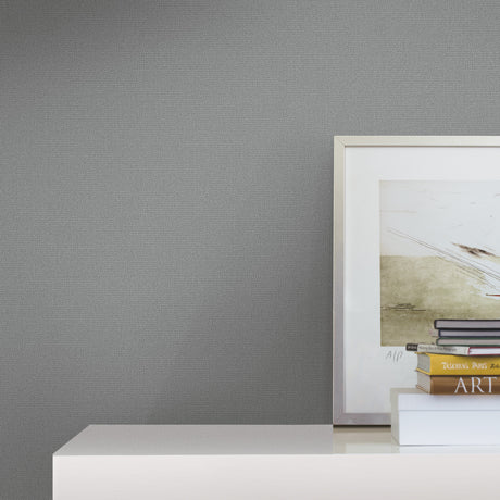 York MI10363 Chevronette Grey Wallpaper