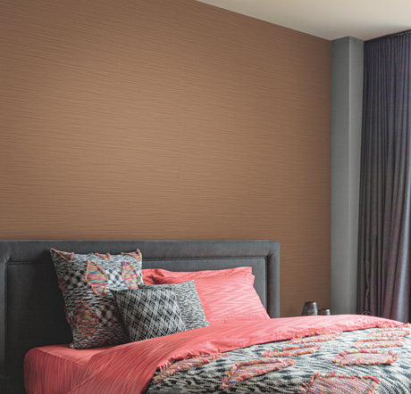 York MI10370 Cannete Brown Wallpaper