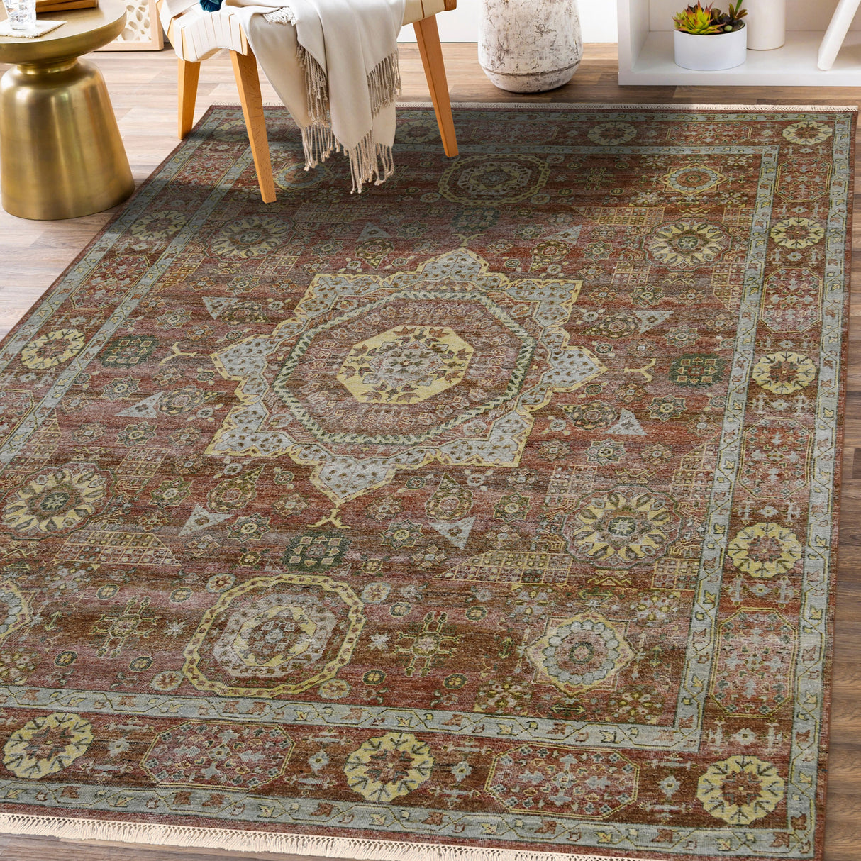 Amer Rugs MIL140203 Milano Carrot 2' X 3' Area Rug