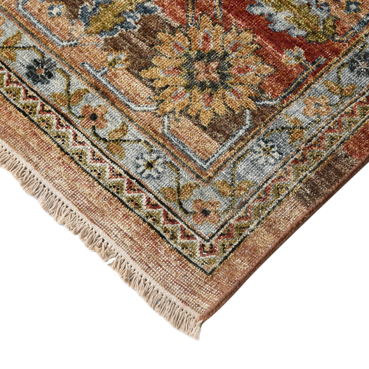 Amer Rugs MIL41215 Milano Traditional Coral 12' X 15' Area Rug