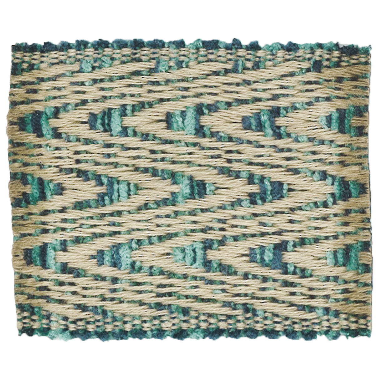 STOUT MILB-8 MILBANK 8 PEACOCK Fabric - Eades Wallpaper & Fabric