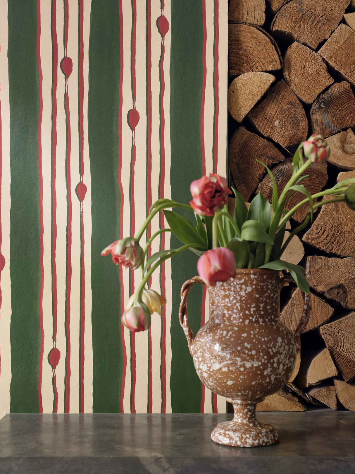 MindtheGap MINUANO Green - Wallpaper Collection 2025 - Jazz Live