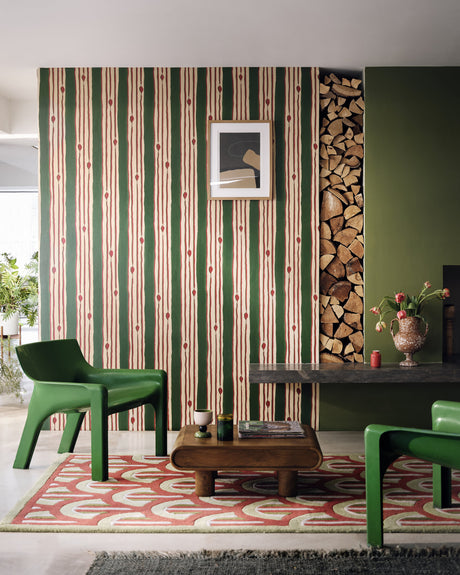 MindtheGap MINUANO Green - Wallpaper Collection 2025 - Jazz Live