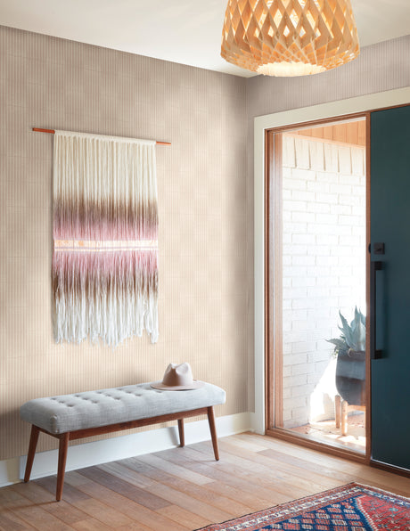 York MK1134 Vantage Point Pink Wallpaper