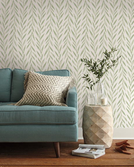 York MK1135 Willow Green Wallpaper
