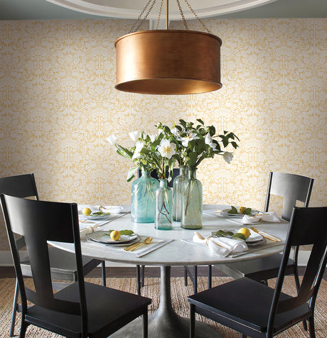 York MK1162 Fairy Tales Yellow Wallpaper