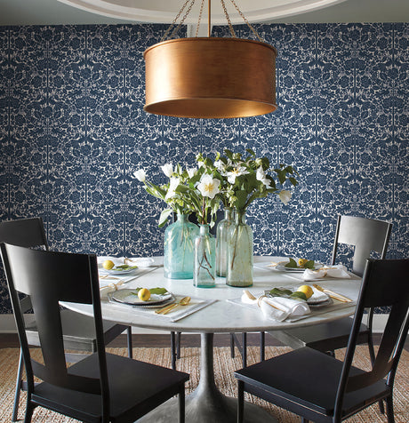 York MK1166 Fairy Tales Blue Wallpaper