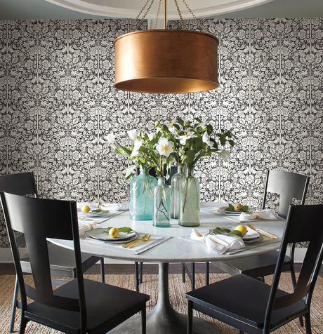 York MK1167 Fairy Tales Black Wallpaper